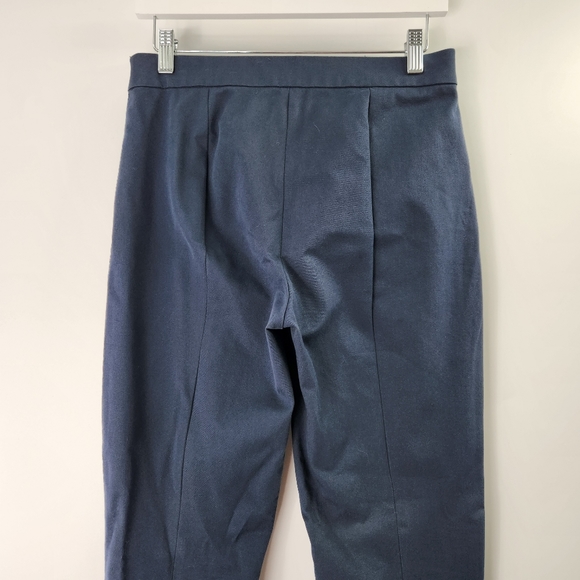 Everlane Blue Cropped Trousers Pants - Picture 5 of 8